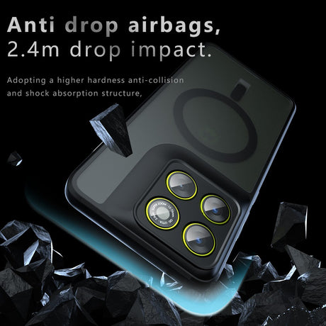 Husa de protectie Techsuit PureFrost MagSafe compatibil cu Motorola Edge 70 Pro, Negru Frost
