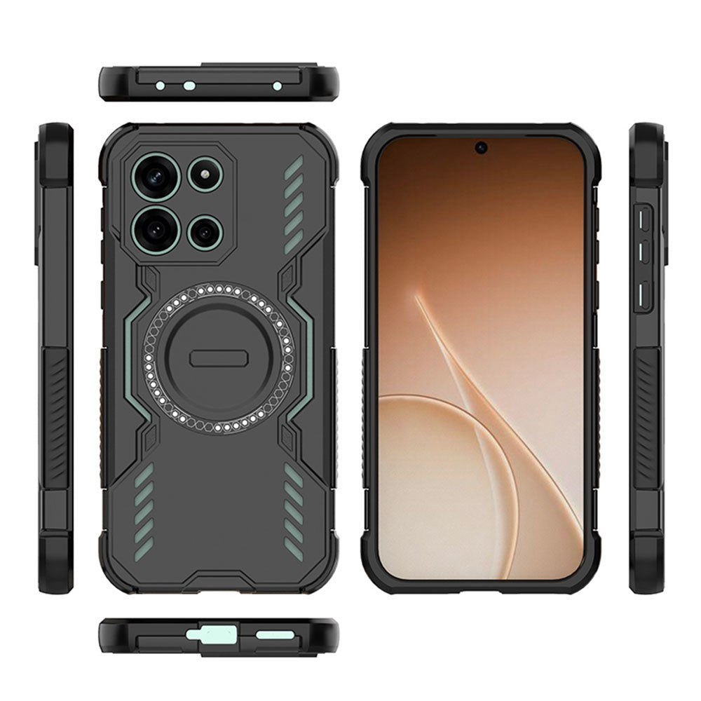 Husa de protectie Techsuit ArmorMag compatibil cu OnePlus Nord 6, Negru