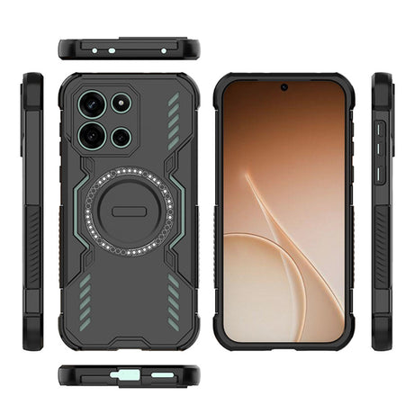 Husa de protectie Techsuit ArmorMag compatibil cu OnePlus Nord 6, Negru