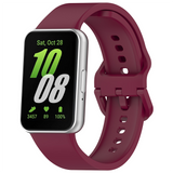 Curea smartwatch Techsuit compatibil cu Samsung Galaxy Fit3, Bordo