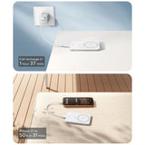Baterie externa Ugreen PB580 (95931B), 5000mAh, 15W, Alb