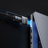 Cablu Mcdodo 2in1 (CA-8860), USB-C la USB-C + MagSafe 3, 240W, 2m, Negru