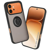 Husa de protectie Techsuit Glinth compatibil cu Honor 600 / 600 Pro, Negru