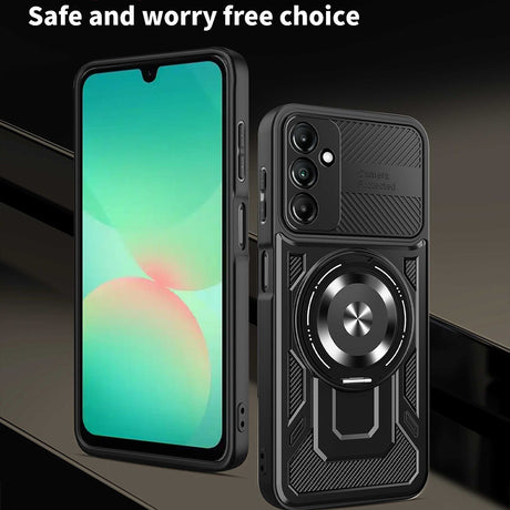 Husa de protectie Techsuit RuggedCam compatibil cu Samsung Galaxy A27 5G, Gri