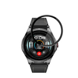 Folie smartwatch Techsuit compatibil cu Huawei Watch Buds 2, Negru