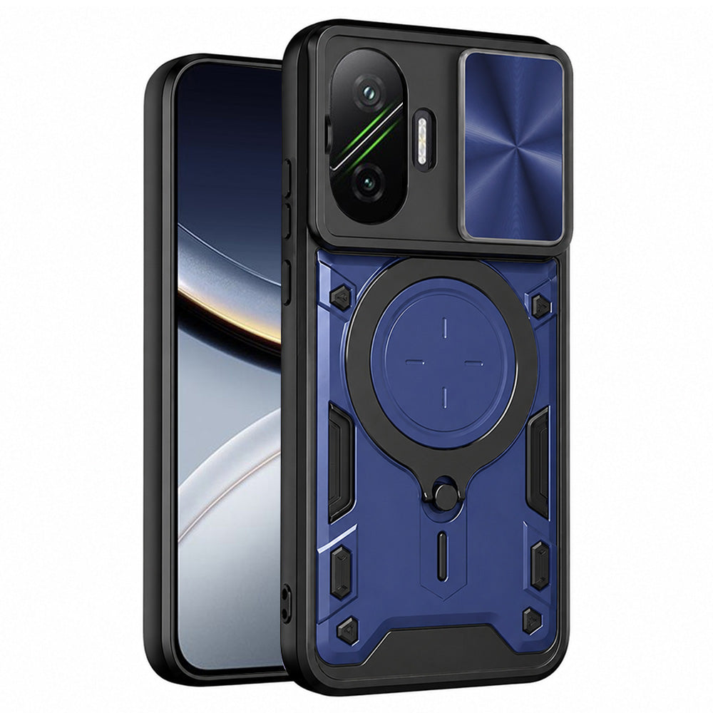 Husa de protectie Techsuit CamGuard Pro compatibil cu Xiaomi Poco F7, Albastru