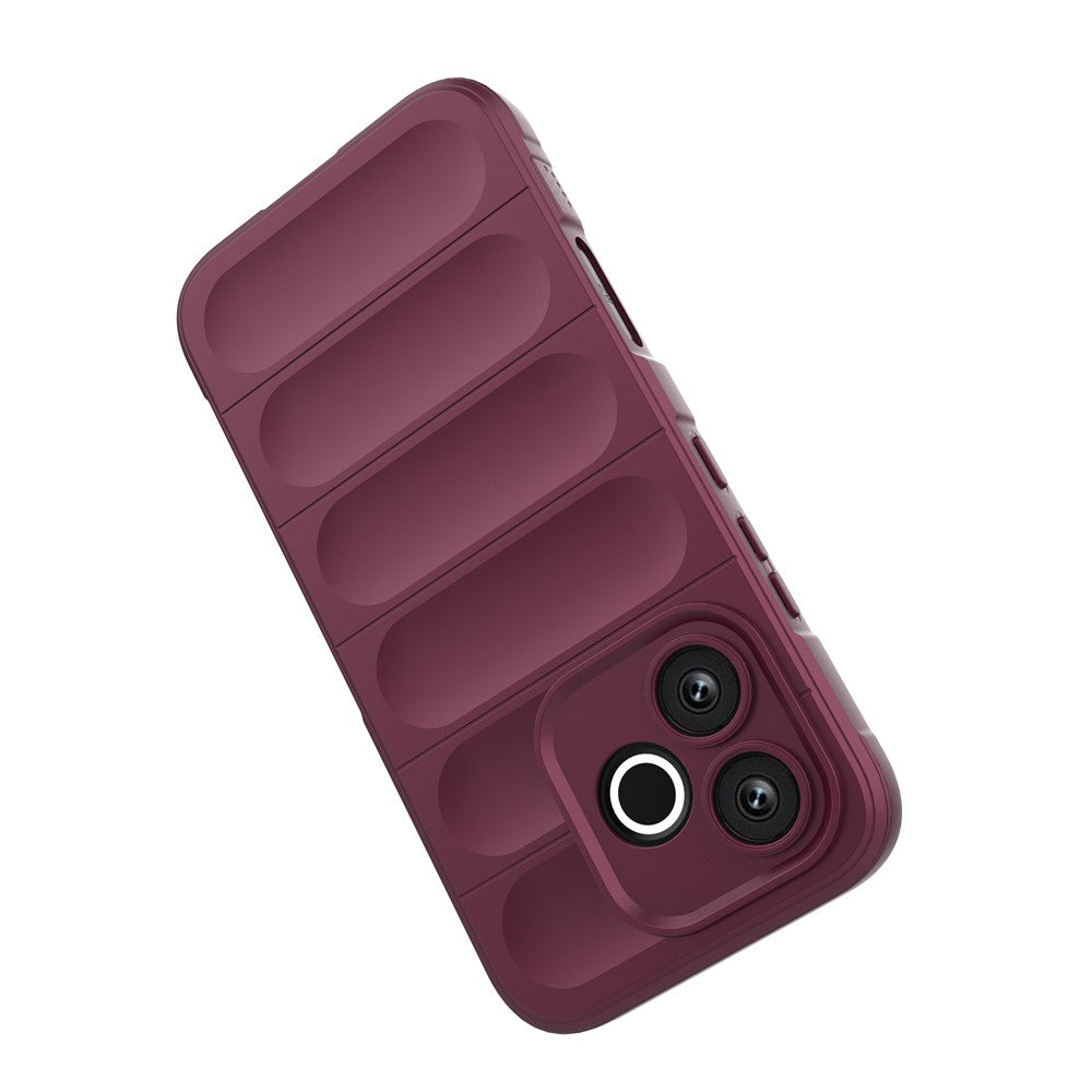 Husa de protectie Techsuit Magic Shield compatibil cu Honor 600 Lite, Bordeaux