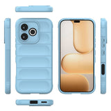 Husa de protectie Techsuit Magic Shield compatibil cu Honor 600 Lite, Albastru