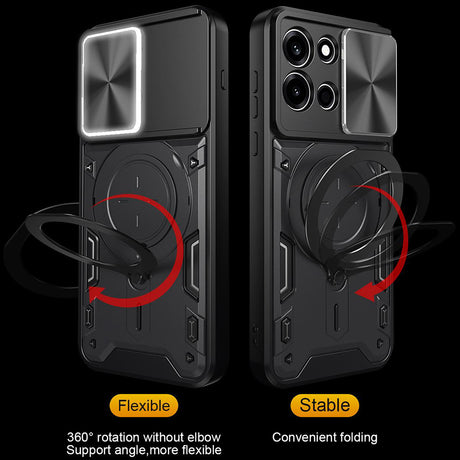 Husa de protectie Techsuit CamGuard Pro compatibil cu OnePlus Nord 6, Albastru