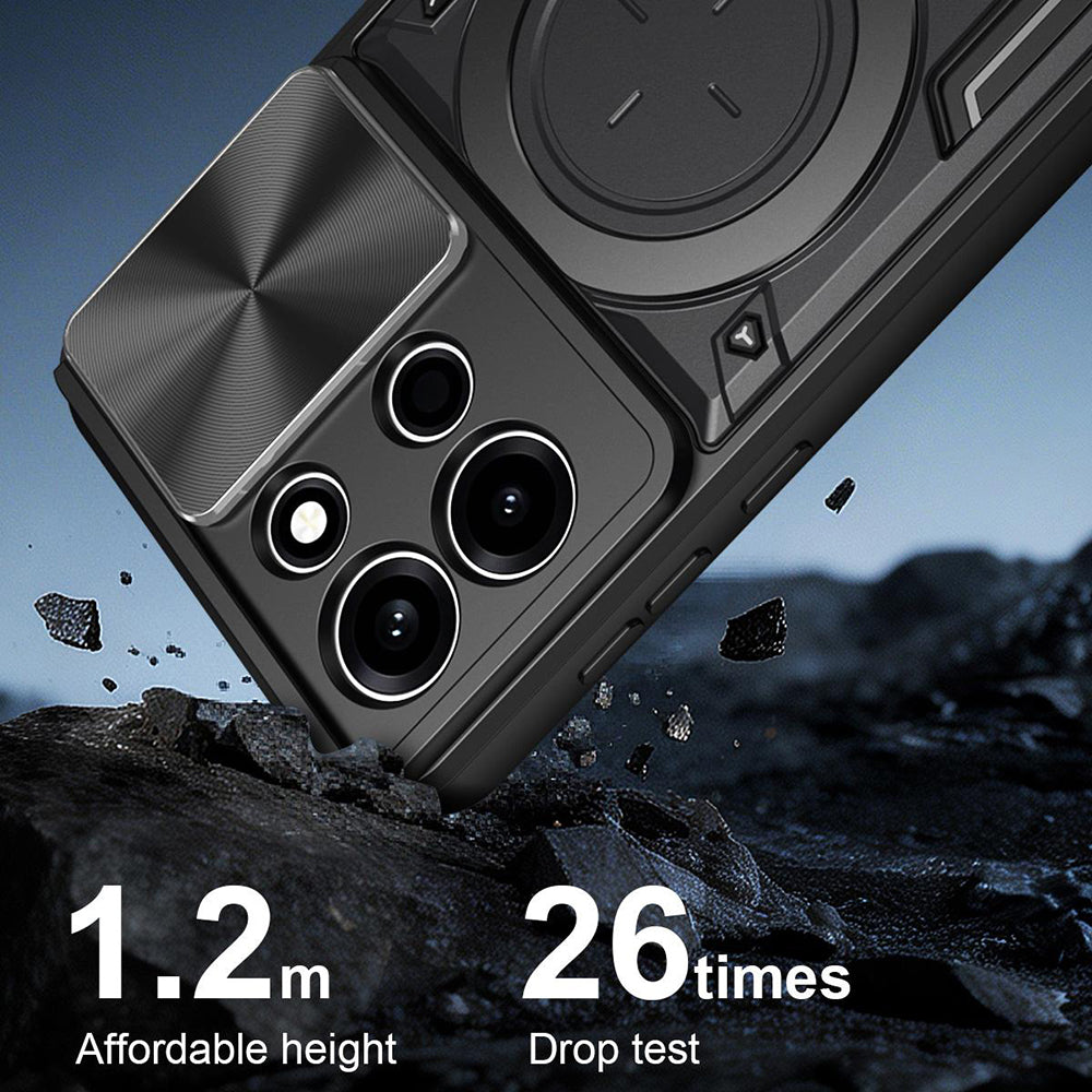 Husa de protectie Techsuit CamGuard Pro compatibil cu OnePlus Nord 6, Negru