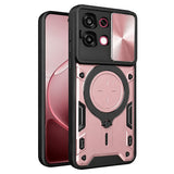 Husa de protectie Techsuit CamGuard Pro compatibil cu Oppo A6 Pro 4G / A6 Pro 5G, Roz Auriu