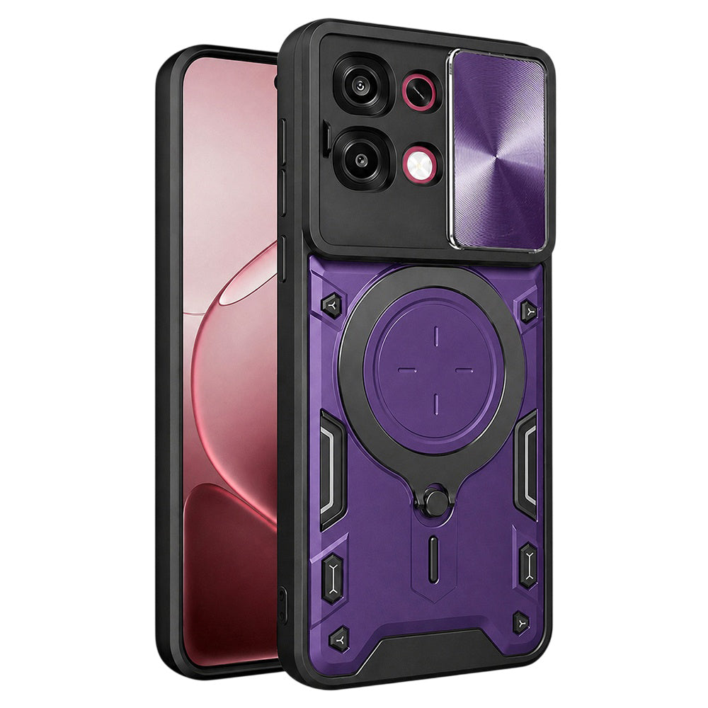 Husa de protectie Techsuit CamGuard Pro compatibil cu Oppo A6 Pro 4G / A6 Pro 5G, Mov