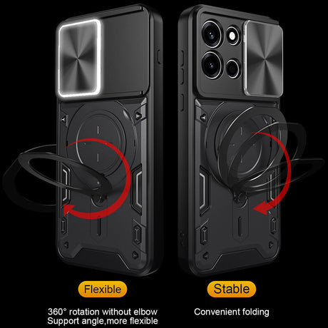 Husa de protectie Techsuit CamGuard Pro compatibil cu Oppo A6 Pro 4G / A6 Pro 5G, Mov