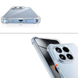 Husa de protectie Techsuit Shockproof Clear Silicone compatibil cu Xiaomi 17T, Transparent