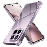 Husa de protectie Techsuit Shockproof Clear Silicone compatibil cu Xiaomi 17T, Transparent