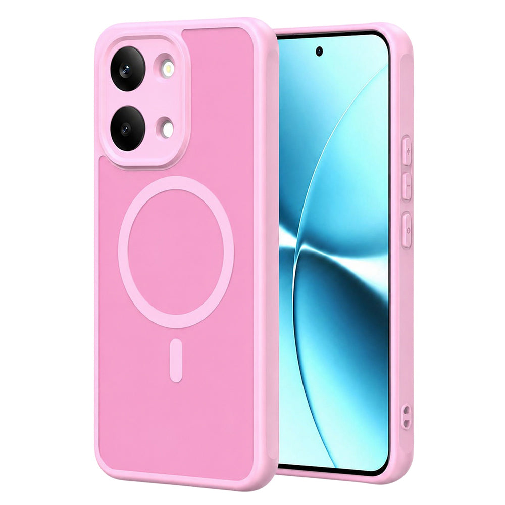 Husa de protectie Techsuit HaloFrost II MagSafe compatibil cu Xiaomi Poco X8 Pro Max, Roz