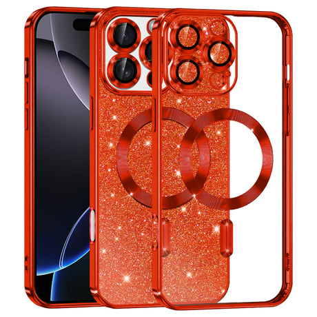 Husă Techsuit pentru iPhone 16 Pro Max, roșie