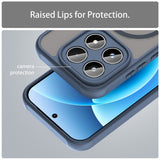 Husa de protectie Techsuit HaloFrost II MagSafe compatibil cu Xiaomi 17T, Albastru