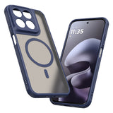 Husa de protectie Techsuit HaloFrost II MagSafe compatibil cu Motorola Moto G87 / G77 / G67, Albastru