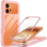 Husa de protectie Techsuit ColorVerse 360 Series compatibil cu Honor 600 / 600 Pro, Roz