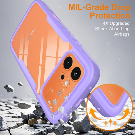 Husa de protectie Techsuit ColorVerse 360 Series compatibil cu Honor 600 / 600 Pro, Mov
