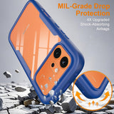 Husa de protectie Techsuit ColorVerse 360 Series compatibil cu Honor 600 / 600 Pro, Albastru