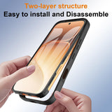 Husa de protectie Techsuit ColorVerse 360 Series compatibil cu Honor 600 / 600 Pro, Negru