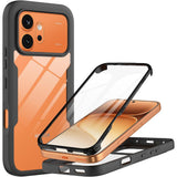 Husa de protectie Techsuit ColorVerse 360 Series compatibil cu Honor 600 / 600 Pro, Negru
