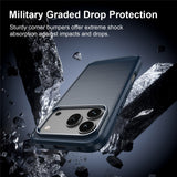 Husa de protectie Techsuit Carbon Silicone compatibil cu Honor 600 / 600 Pro, Albastru