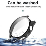 Husa + Folie smartwatch Techsuit compatibil cu Huawei Watch GT Runner 2, Transparent
