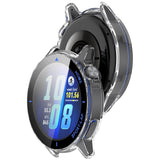 Husa + Folie smartwatch Techsuit compatibil cu Huawei Watch GT Runner 2, Transparent