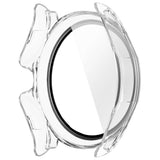 Husa + Folie smartwatch Techsuit compatibil cu Huawei Watch Buds 2, Transparent