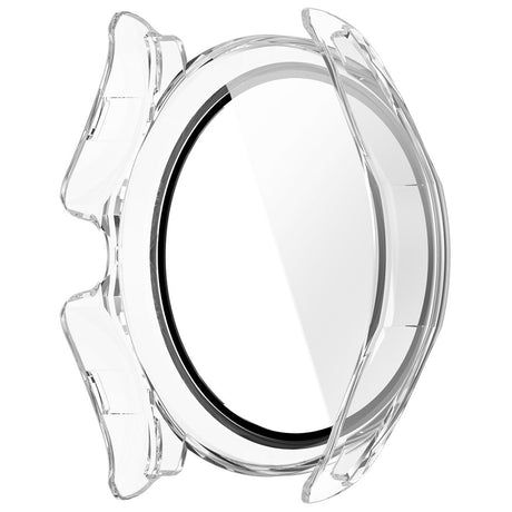 Husa + Folie smartwatch Techsuit compatibil cu Huawei Watch Buds 2, Transparent