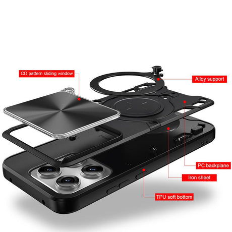 Husa de protectie Techsuit CamGuard Pro compatibil cu Motorola Edge 70 Pro, Roz Auriu