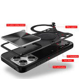 Husa de protectie Techsuit CamGuard Pro compatibil cu Motorola Edge 70 Pro, Roșu