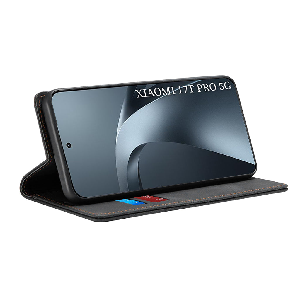 Husa de protectie Techsuit Confy Cover compatibil cu Xiaomi 17T Pro, Negru