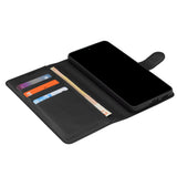 Husa de protectie Techsuit Leather Folio compatibil cu OnePlus Nord 6, Negru
