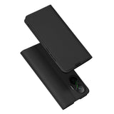 Husa de protectie Techsuit Magskin Book compatibil cu Xiaomi Poco F7, Negru