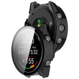 Husa smartwatch Techsuit Defense360 Pro compatibil cu Garmin Forerunner 70 / Forerunner 170, Negru