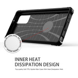 Husa de protectie Techsuit Hybrid Armor compatibil cu Samsung Galaxy S23 Ultra, Negru