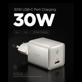 Incarcator Spigen (ACH10448), Type-C, 30W, Fast Charging, Argintiu