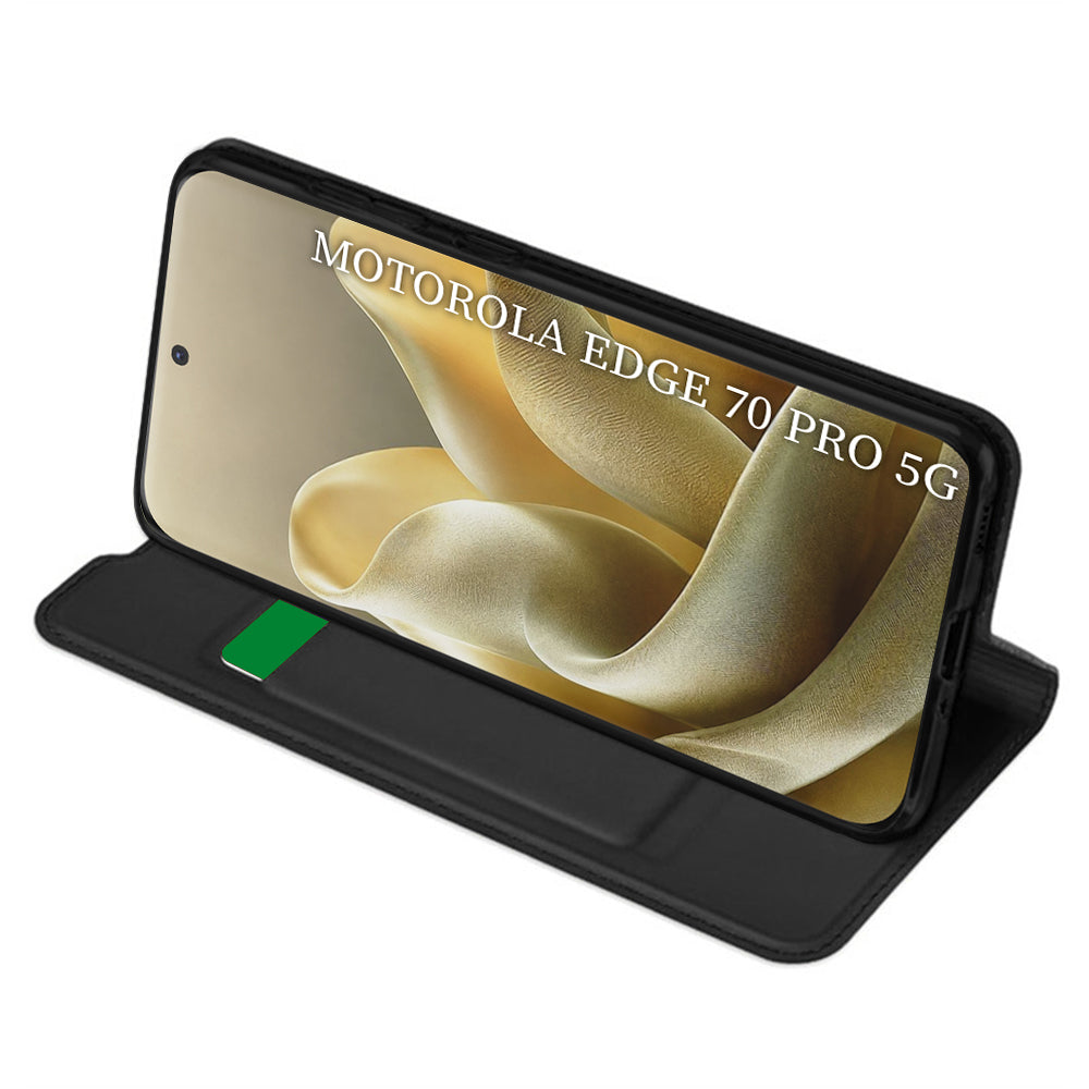 Husa de protectie Techsuit Magskin Book compatibil cu Motorola Edge 70 Pro, Negru