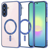 Husa de protectie Techsuit Luxury Crystal MagSafe compatibil cu Samsung Galaxy A27 5G, Albastru