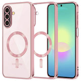 Husa de protectie Techsuit Luxury Crystal MagSafe compatibil cu Samsung Galaxy A27 5G, Roz