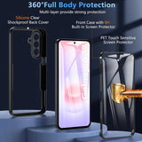 Husa de protectie Techsuit ColorVerse 360 Series compatibil cu Samsung Galaxy A27 5G, Negru