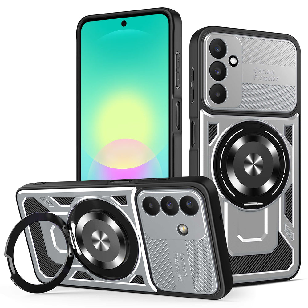 Husa de protectie Techsuit RuggedCam compatibil cu Samsung Galaxy A27 5G, Gri