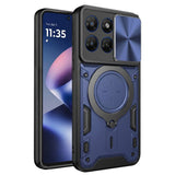 Husa de protectie Techsuit CamGuard Pro compatibil cu Motorola Moto G37, Albastru