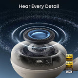 Casti Bluetooth Anker SoundCore Space 2 (D1402G21), ANC LDAC, Alb