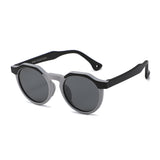 Ochelari de Soare pentru Copii cu Protectie UV - Techsuit (601) - Black / Gray