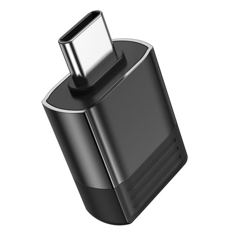 Adaptor Borofone OTG (BV18), USB-C la USB 3.0, Incarcare & Transfer, Negru